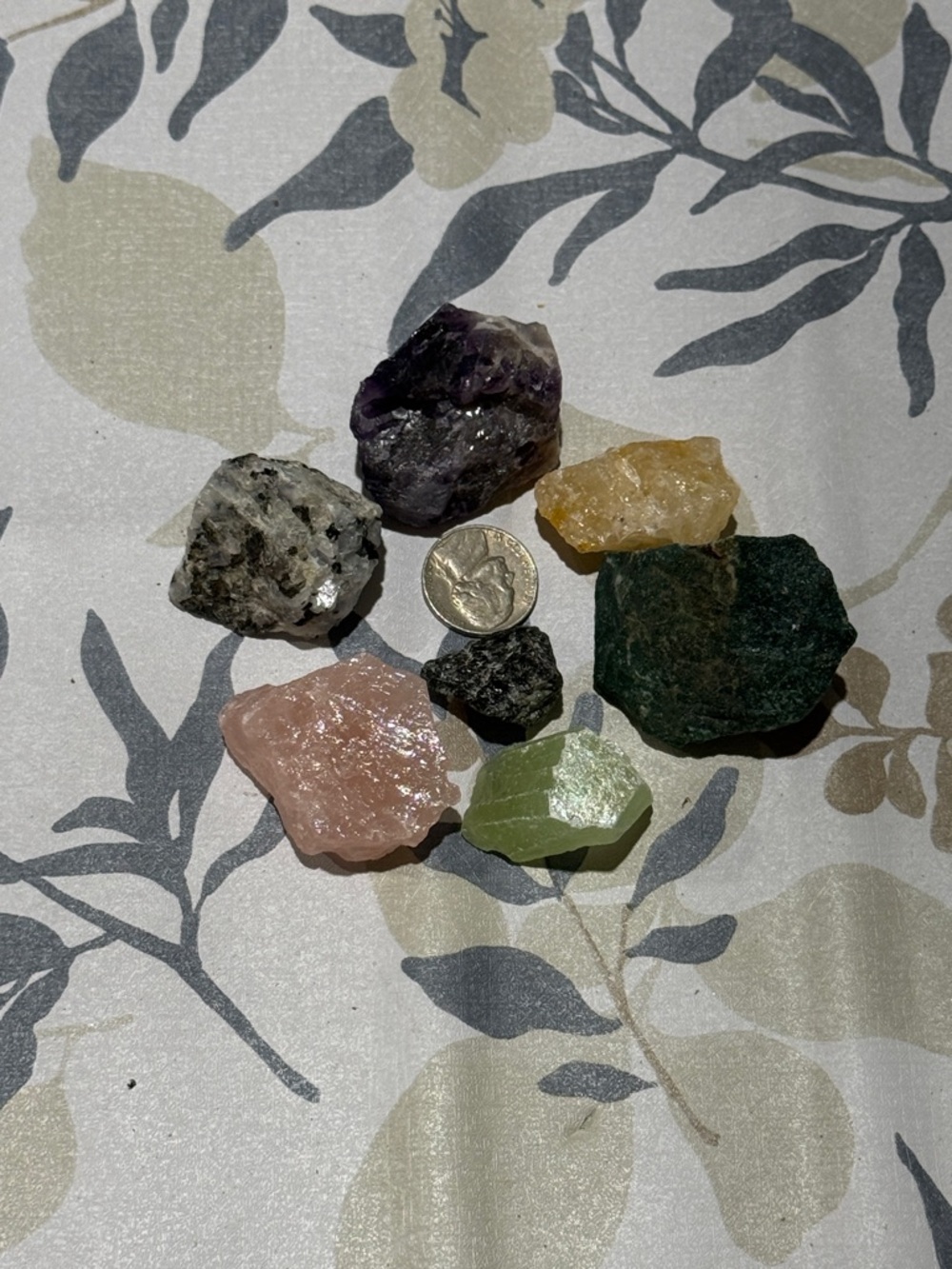 7 Natural Multi-Color Decorative Crystal Assortment - Home Accents - Picture 2 of 7